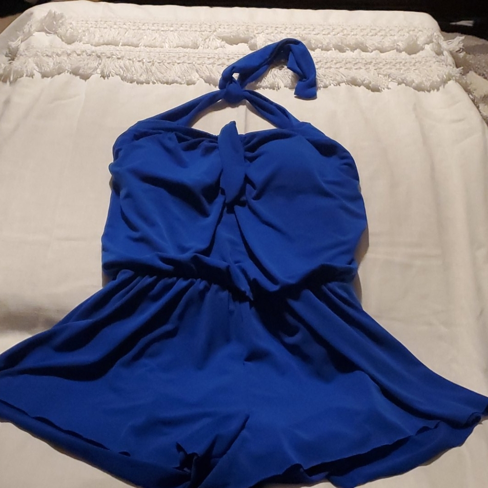 Aqua Green One Piece Swimsuit